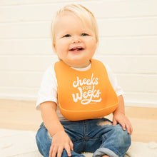Load image into Gallery viewer, &quot;Cheeks for Weeks&quot; Bella Tunno Wonder Bib
