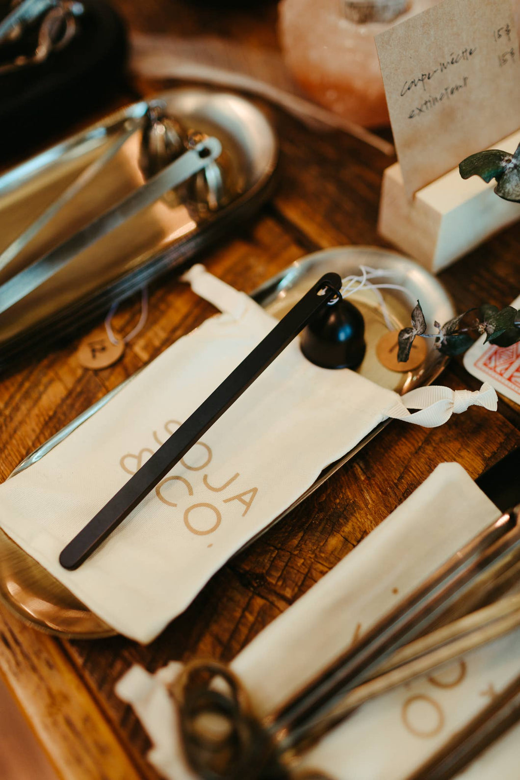 Decorative Plate: Black Matte