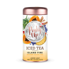 Load image into Gallery viewer, Pinky Up Island Fire Loose Leaf Tea Tin
