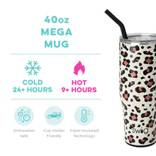 Load image into Gallery viewer, Swig Luxy Leopard Mega Mug (40oz)
