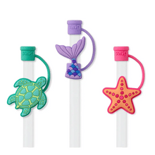 Load image into Gallery viewer, Swig Reusable Ocean Straw Topper Set
