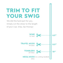 Load image into Gallery viewer, Swig Reusable Ocean Straw Topper Set

