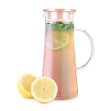 Load image into Gallery viewer, Charlie Iridescent Glass Ice Tea Carafe
