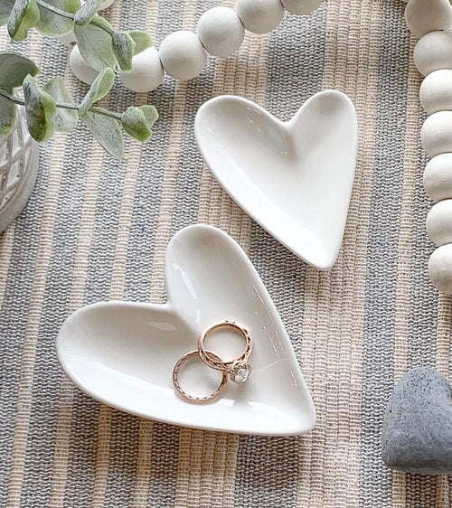 Porcelain Heart Tray Collection – The Prairie Mercantile