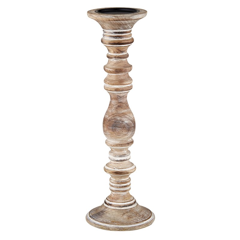 Mango Wood Candlestick Collection