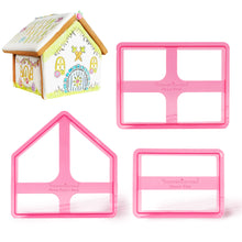 Load image into Gallery viewer, Cookie House Cutter - 3 Piece Set
