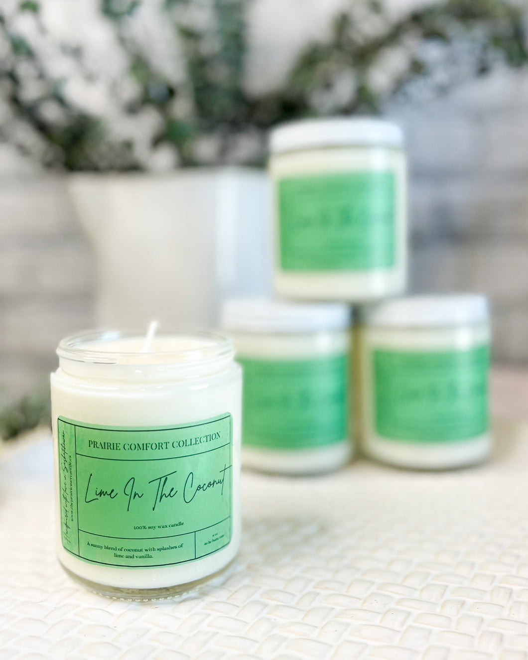 Lime In The Coconut 8oz Soy Wax Candle