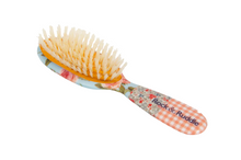 Load image into Gallery viewer, Rock &amp; Ruddle Pink Gingham Baby Brush -  Natural Bristle
