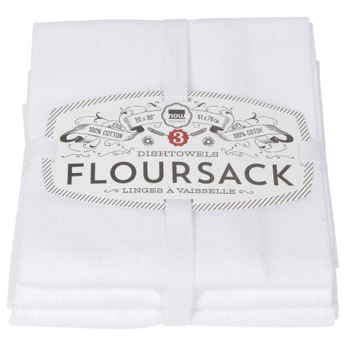 Floursack Dish Towel - Multiple Colours