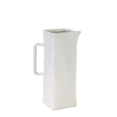 The Basketweave Pitcher - Large