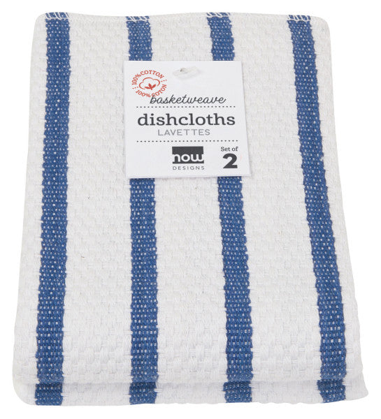 Basketweave Dishcloth - Multiple Colours