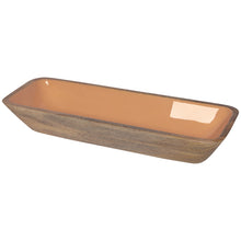 Load image into Gallery viewer, Rectangular Mango Wood Bowl - Multiple Colours
