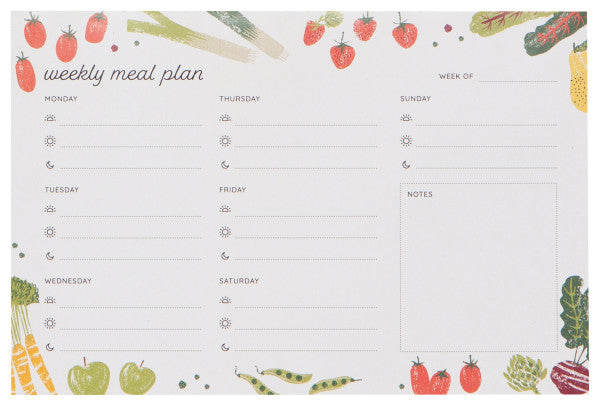 Meal Planner- Multiple Styles