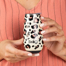 Load image into Gallery viewer, Swig Luxy Leopard Stemless Flute (6 oz)
